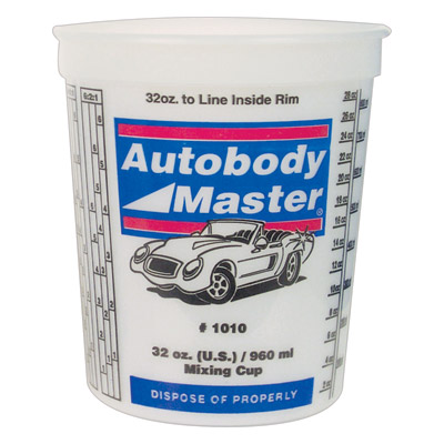 Paint Prep Wax & Grease Remover Autobody Master abm