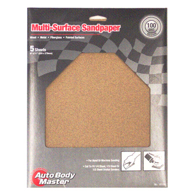 Aluminum Oxide Multi-Surface Sandpaper