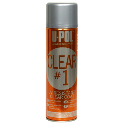 upol clear coat spray