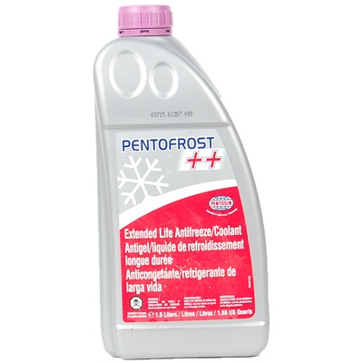 Pentosin G12 Coolant / Antifreeze (Pink - 1.5L) for VW, Audi & Porsche